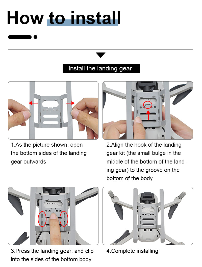 StartRC Mini 2 landing gear