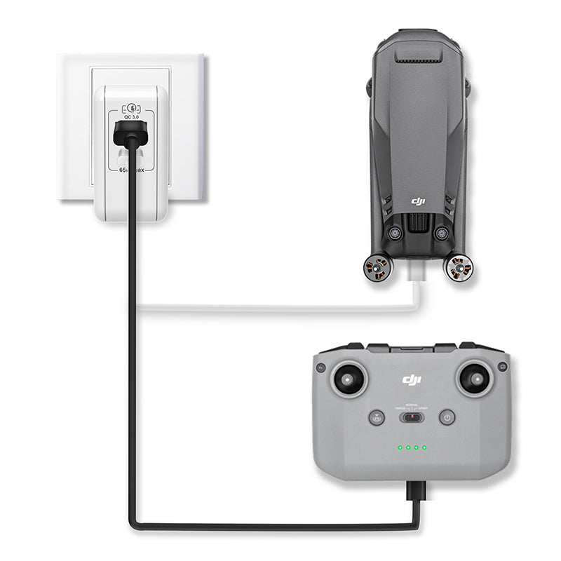 STARTRC QC3.0 GaN 65W Intelligent Battery Charger for DJI Mini 3 Pro/DJI Mavic 3