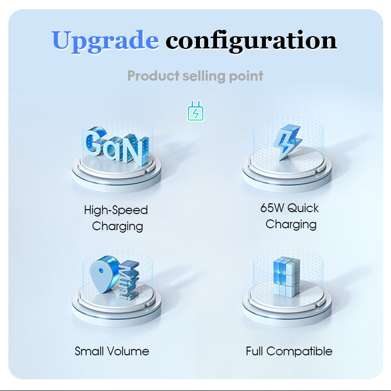 STARTRC QC3.0 GaN 65W Intelligent Battery Charger for DJI Mini 3 Pro/DJI Mavic 3