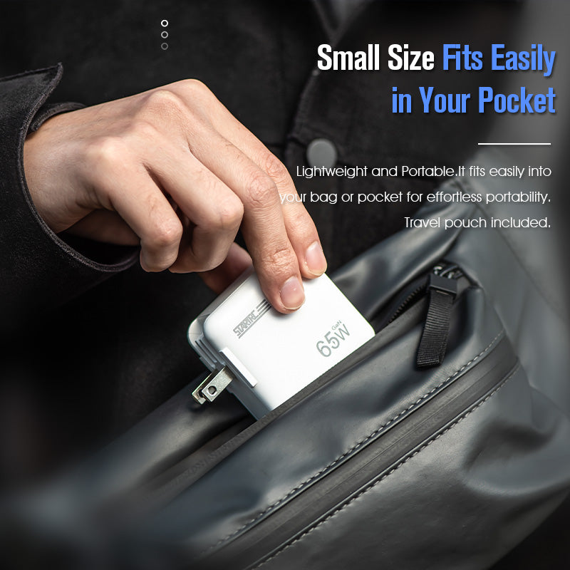 STARTRC QC3.0 GaN 65W Intelligent Battery Charger for DJI Mini 3 Pro/DJI Mavic 3