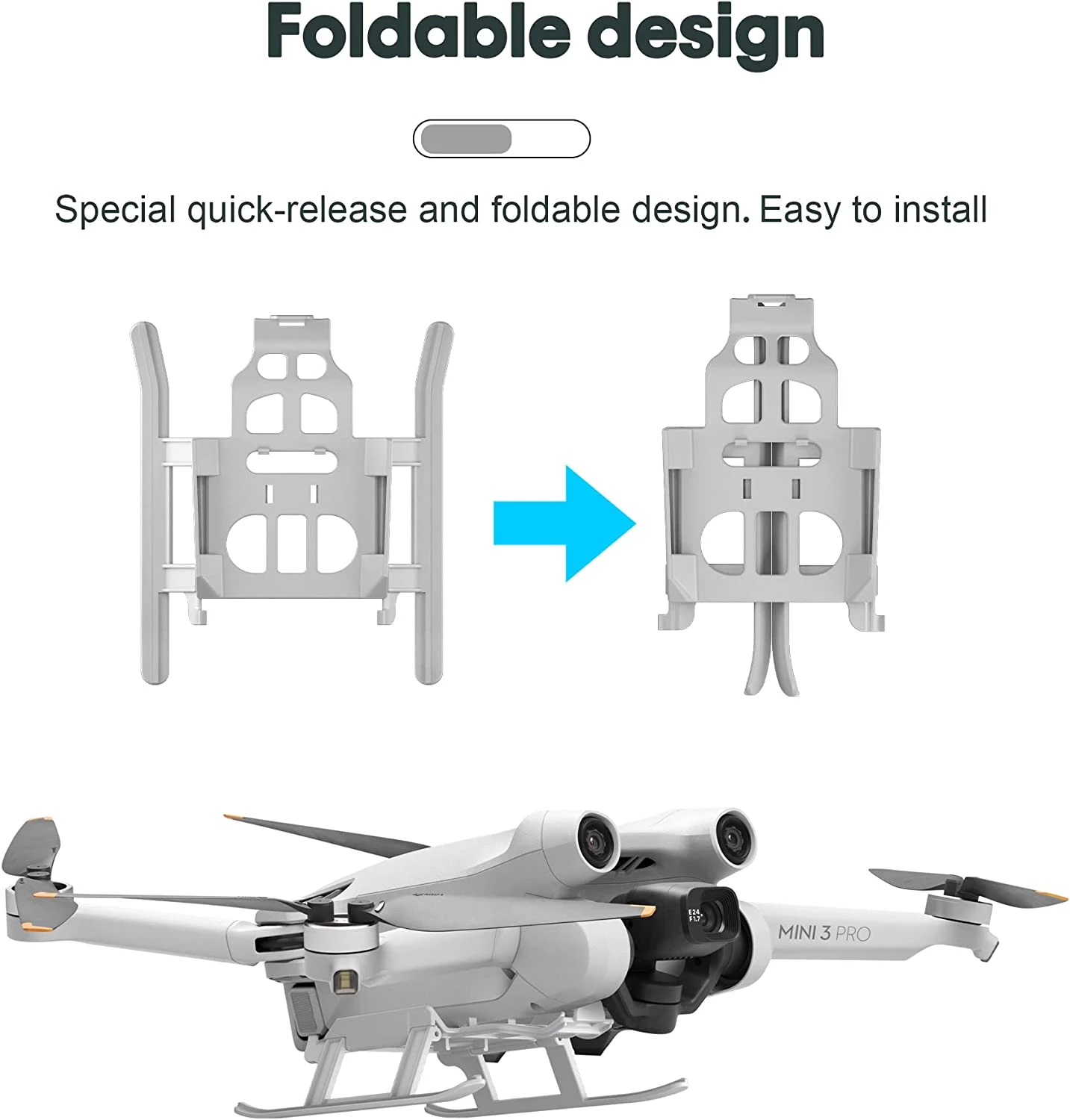 STARTRC Landing gear for DJI Mini 3 Pro