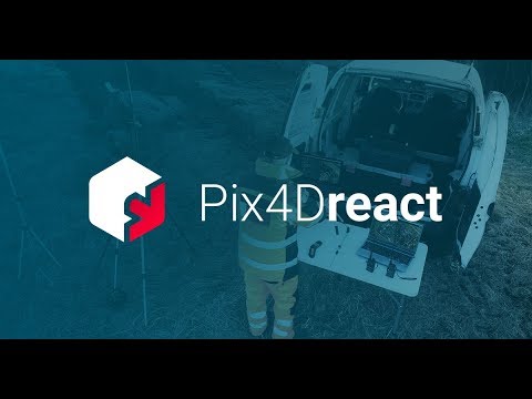 Pix4D React | Support & Mise à jour pour 1 an